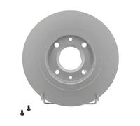 2x Brake disc solid DDF1000C FERODO for CITROËN PEUGEOT