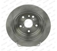 2x Brake disc solid DDF1380 FERODO for TOYOTA AVENSIS Liftback AVENSIS
