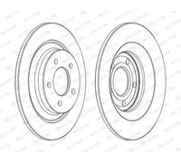 FERODO DDF1547C Brake disc