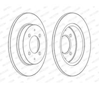 FERODO DDF1622C Brake disc