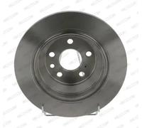 2x Brake disc solid DDF1719 FERODO for VOLVO V70 III S80 II XC70 II