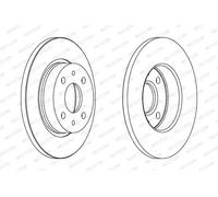 FERODO DDF215 Brake disc