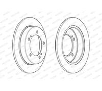 FERODO DDF2411C Brake disc