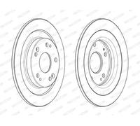 FERODO DDF2474C Brake disc