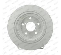 2x Brake disc solid DDF678C FERODO for SUBARU LEGACY LEGACY Estate FORESTER