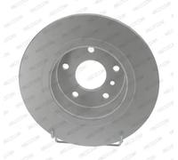 2x Brake disc solid DDF874C FERODO for LAND ROVER RANGE ROVER Mk II