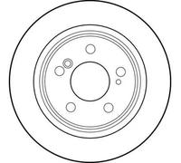 TRW DF1595 Brake disc