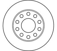 TRW Brake disc AUDI,SEAT DF4186 8E0615601B,8E0615601P,8E0615601B Brake rotor,Brake discs,Brake rotors 8E0615601P,8E0615601B,8E0615601P