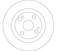 TRW DF4278 Brake disc