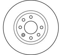 TRW DF4300 Brake Disc for VOLVO