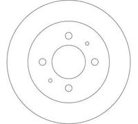 TRW DF4319 Brake disc