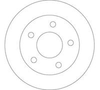 TRW Brake Disc DF4357 – for Nissan Almera, Tino, Primera (Hatchback & Estate)