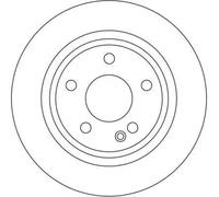 TRW DF4383 Brake disc