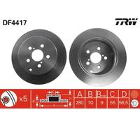 Brake Disc for Toyota AVENSIS 03-08 42431-05030