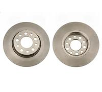 2x Brake disc solid DF4477 TRW for ALFA ROMEO JEEP FIAT