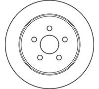 TRW DF4533 Brake disc