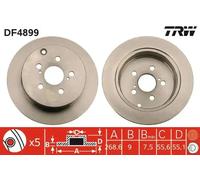 Rear Brake Disc for Toyota:PRIUS,CELICA 42431-20390 42431-20420 42431-32110