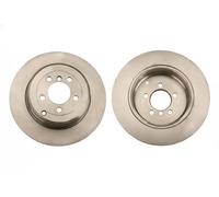 TRW Rear Brake Disc Kit DF4955S LR189029 - 2x for Range Rover L322 2002-2005