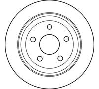 TRW DF6027 Brake disc