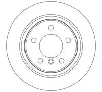 TRW DF6137 Brake Disc for BMW