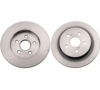 TRW Brake Disc DF6145 Solid - Fits Lexus Subaru Toyota - 1 pc
