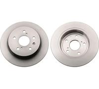 2x Brake disc solid DF6178 TRW for SUZUKI FIAT