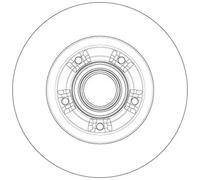 Lucas Engines DF6203BS Rear Brake Disc