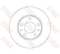2x Brake disc solid DF6287 TRW for IVECO DAILY III Van DAILY III Bus