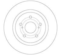 TRW Brake Disc DF6324 – Toyota Avensis (Saloon & Estate)