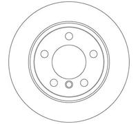 TRW DF6353 Brake Disc for MINI