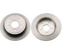 TRW Brake Disc DF6386 - Solid - for Jeep