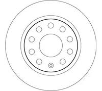 TRW DF6553 Brake disc