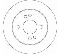 TRW DF6949 Brake Disc for HYUNDAI