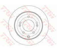 TRW Rear Brake Disc DF7819 - Solid - Fits KIA Soul, Cerato, K3, Forte; Hyundai i30, Elantra