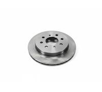 2x Brake disc solid H1035P SAMKO for HONDA JAZZ III JAZZ IV