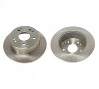 2x Brake disc solid J3314022 NIPPARTS for HONDA ACCORD VI