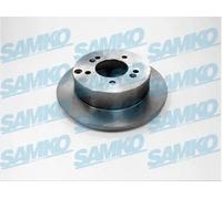 2x Brake disc solid K2007P SAMKO for KIA CARENS III MPV CARENS I MPV
