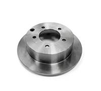2x Brake disc solid M1023P SAMKO for MITSUBISHI LANCER VIII LANCER VII