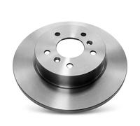 2x Brake disc solid N2048P SAMKO for NISSAN RENAULT