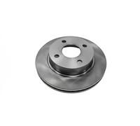 2x Brake disc solid N2661P SAMKO for NISSAN MICRA II