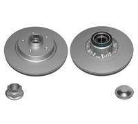 2x Brake disc solid R1033PRCA SAMKO for RENAULT NISSAN