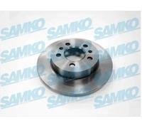 2x Brake disc solid R1403P SAMKO for RENAULT SAFRANE LAGUNA I LAGUNA I Estate