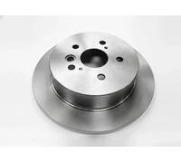 2x Brake disc solid T2029P SAMKO for TOYOTA RAV 4 Mk II