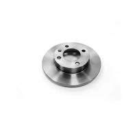 2x Brake disc solid V2443P SAMKO for SEAT VW