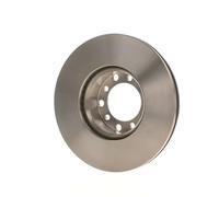 Bosch Brake Disc Set BD55 278mm Vented Front Axle ECE-R90 Set of 2