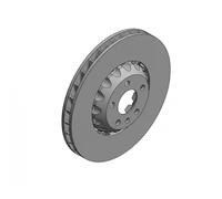 2x Brake disc Vented 100.3386.75 ZIMMERMANN for AUDI A8 D5 A7 Sportback A6 C8