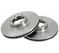 2x Brake disc Vented 15106 A.B.S. for RENAULT OPEL