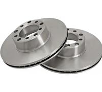 2x Original A.B.S. Brake Disc 15743 for Mercedes-Benz