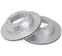 2x Brake disc Vented 15821 A.B.S. for PORSCHE 924 944 928