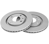 2x Brake disc Vented 15841 A.B.S. for CITROËN PEUGEOT